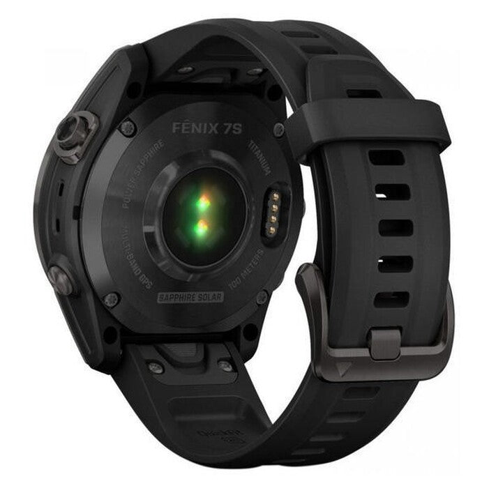 Garmin Fenix ??7S Pro Sapphire Solar/Titan Carbon, šedá/čierny