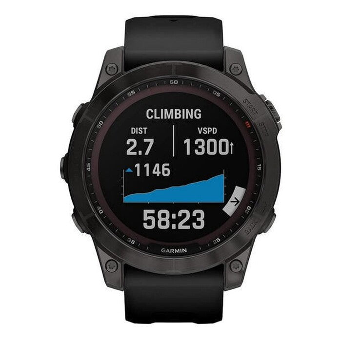 Garmin Fenix ??7X Pro Sapphire Solar/Titan Carbon, šedá/čierny