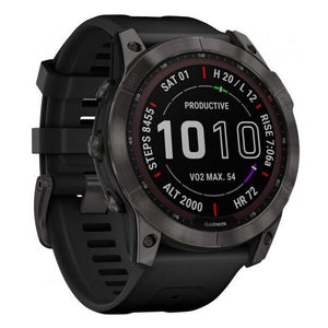 Garmin Fenix ??7X Pro Sapphire Solar/Titan Carbon, šedá/čierny