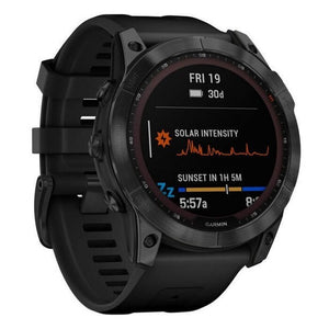 Garmin Fenix ??7X Pro Sapphire Solar/Titan, čierna/čierny rem.