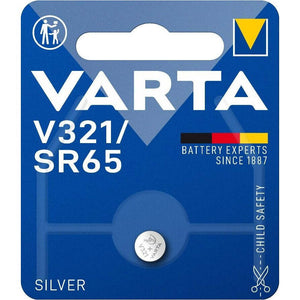 Gombíková batéria Varta V321, s oxidom striebra