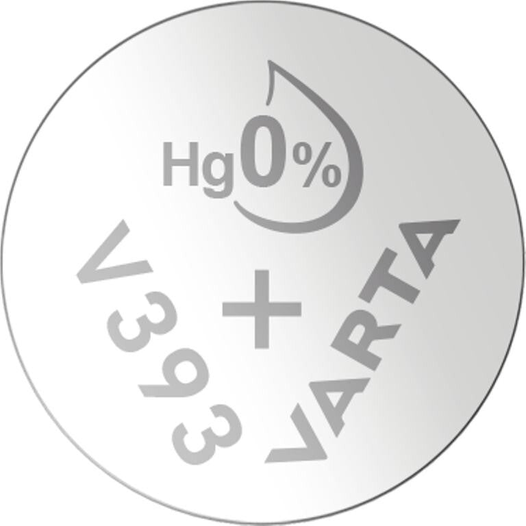 Gombíková batéria Varta V393, s oxidom striebra