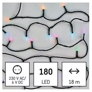 GoSmart LED vian. reťaz, 18 m, vonkajšia aj vnútorná, RGB, wifi