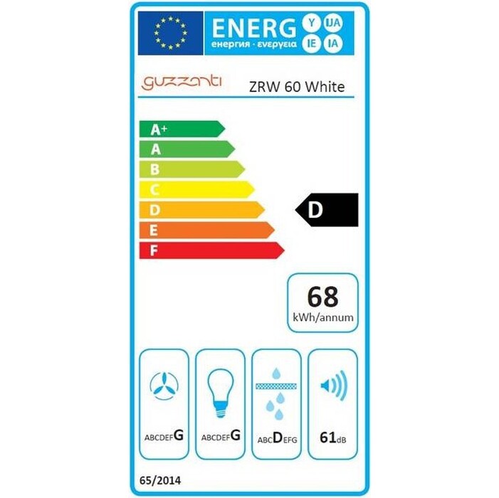 Guzzanti ZRW 60 W OBAL POŠKODENÝ VADA VZHĽADU, ODRENINY