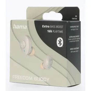 Hama Bluetooth slúchadlá Freedom Buddy, béžová