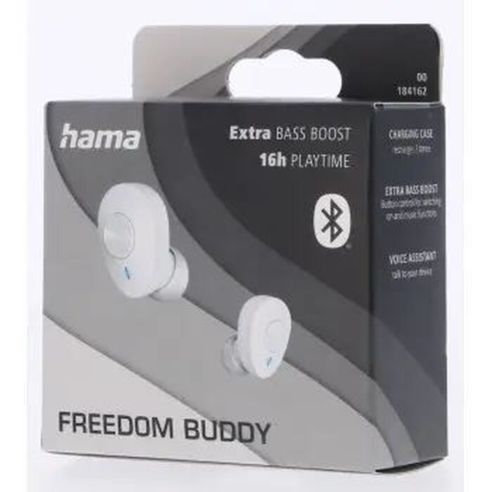 Hama Bluetooth slúchadlá Freedom Buddy, biela