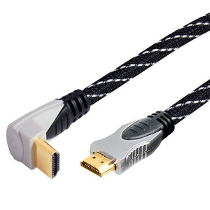 HDMI kábel MK Floria, 2.0, 1m, lomený