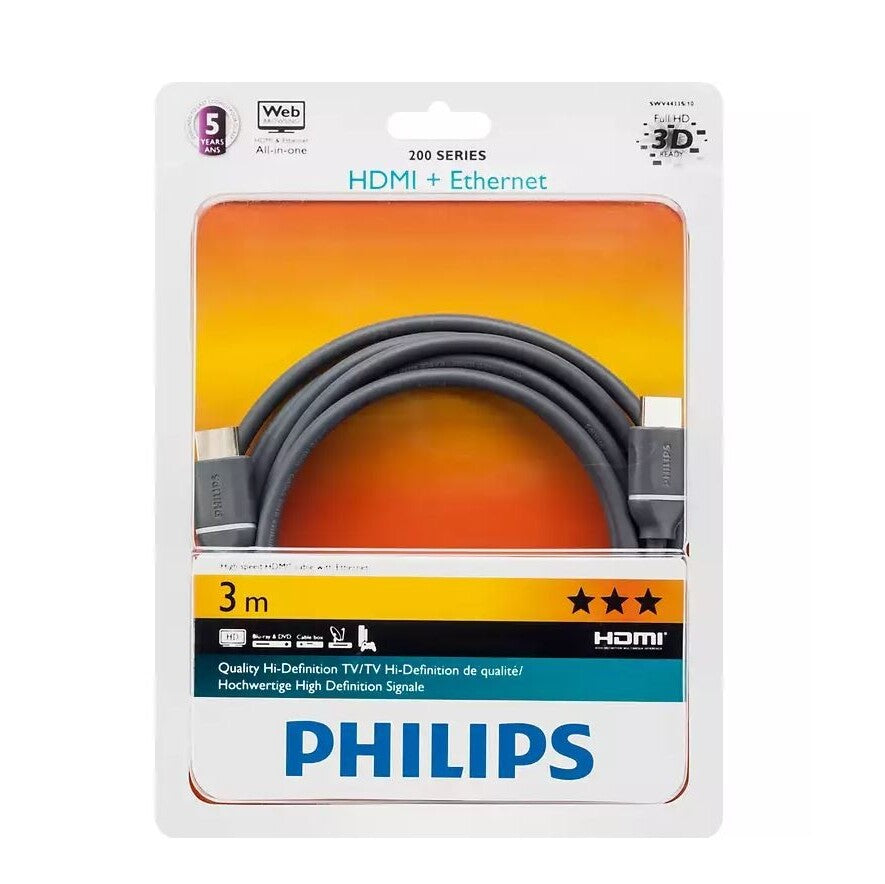 HDMI kábel Philips SWV4433S/10, 2.0, 3 m