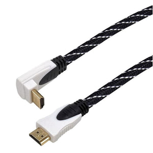 HDMI kábel MK Floria, 2.0, 1m, lomený