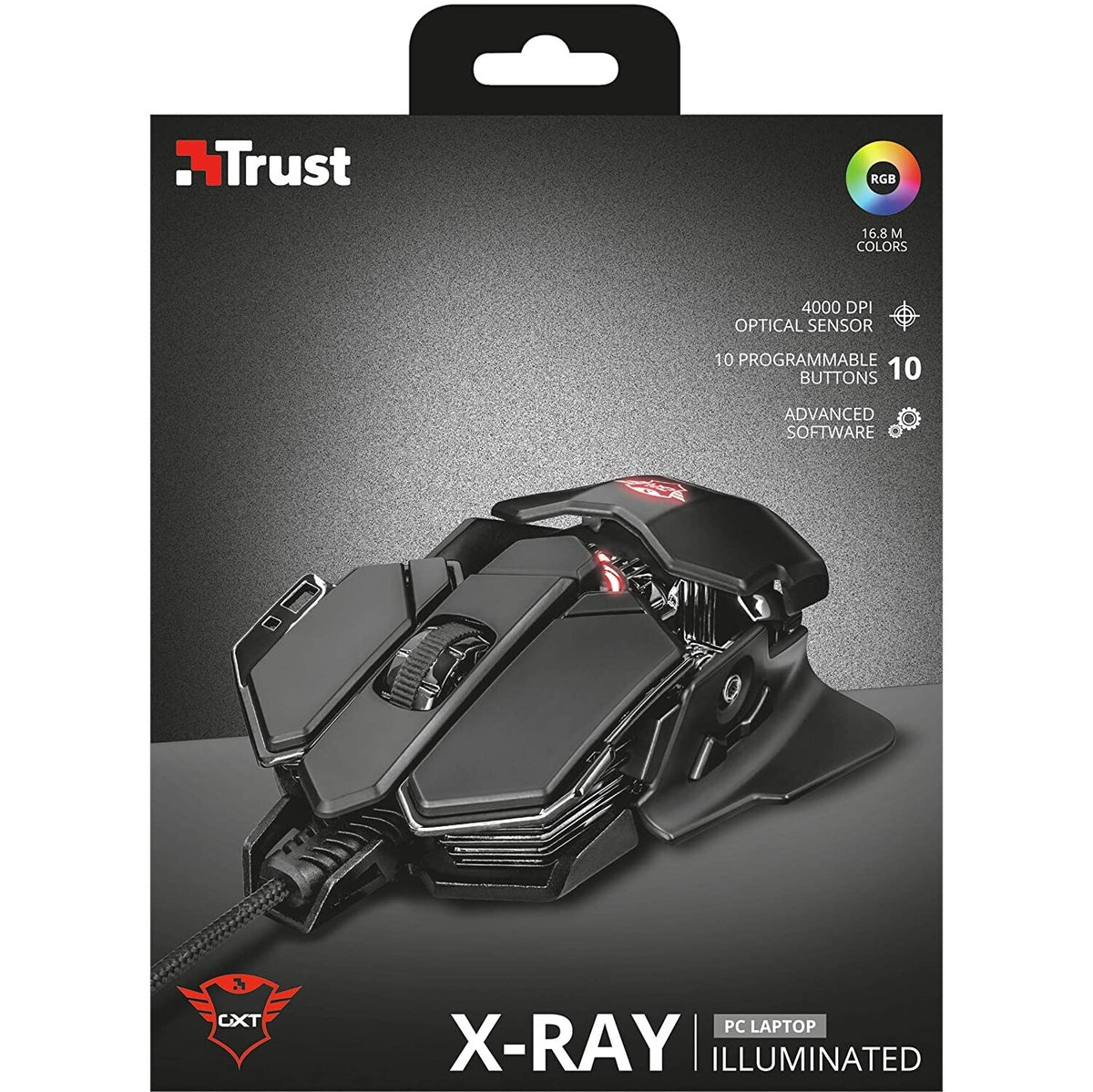 Herná myš Trust GXT 138 X-RAY (22089)