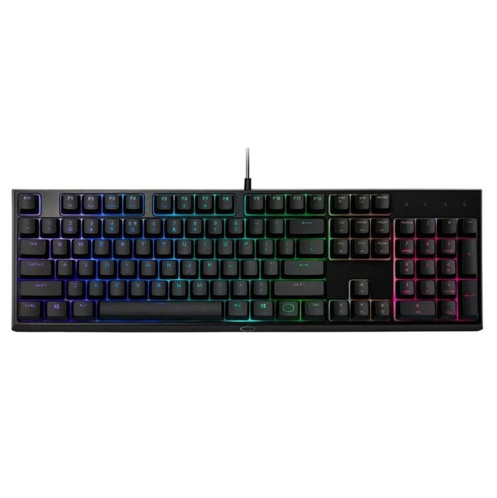 Cooler Master MK110,herná klávesnica,RGB LED,CZ layout,čierna