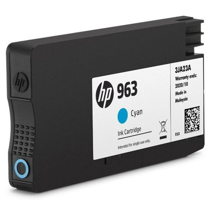 HP originálny ink 3JA23AE,HP 963,cyan,700str.,10.77ml