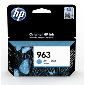 HP originálny ink 3JA23AE,HP 963,cyan,700str.,10.77ml