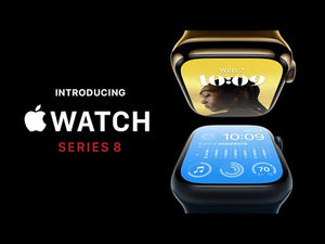 Apple Watch S8, 41mm, červená, športový remienok, červená