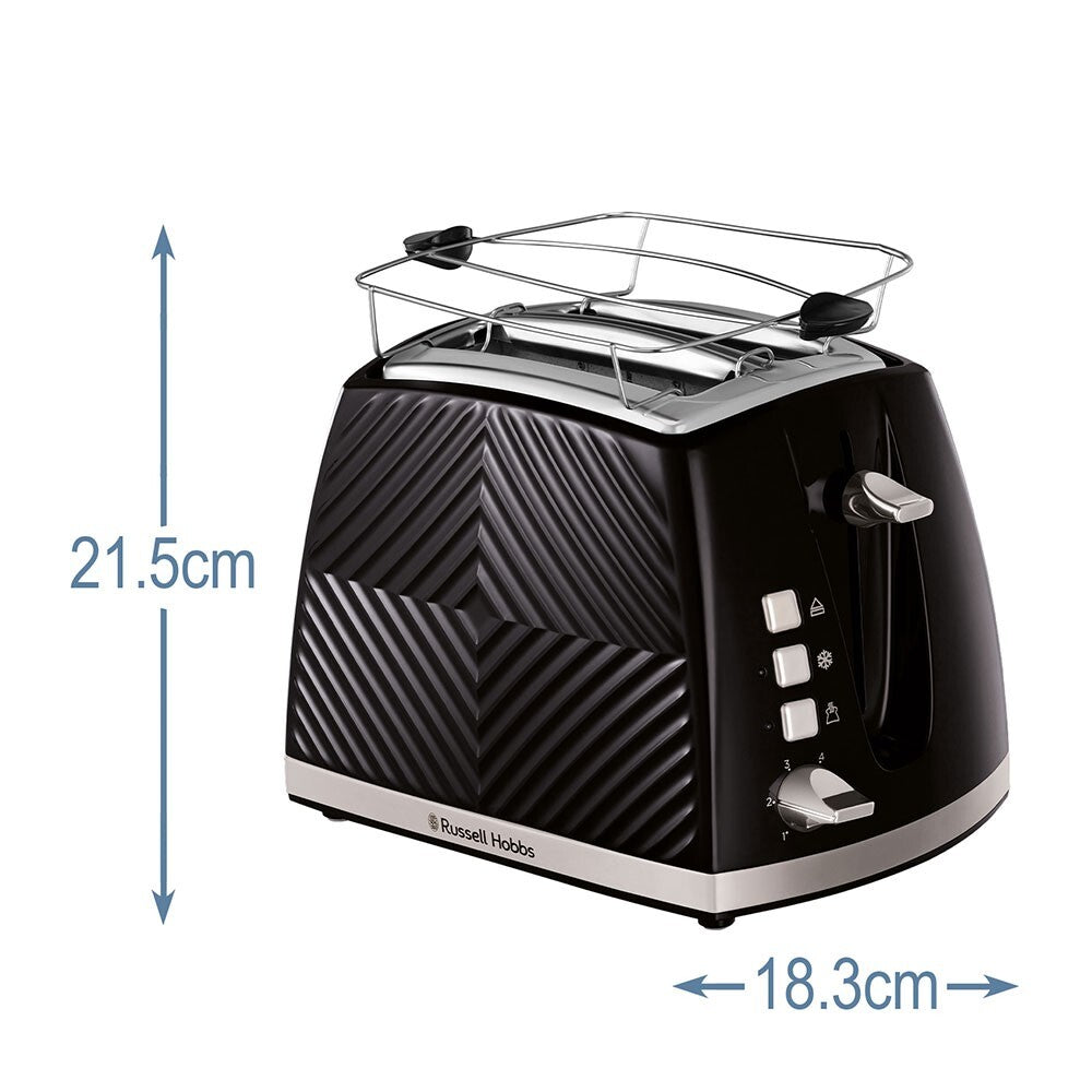 Hriankovač Russell Hobbs Groove 26390-56, 850W, čierny