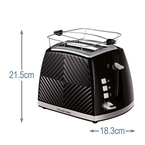 Hriankovač Russell Hobbs Groove 26390-56, 850W, čierny