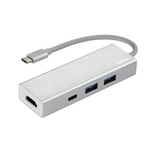 Hub Hama USB-C 3.1, 2x USB-A, USB-C, HDMI (135756)