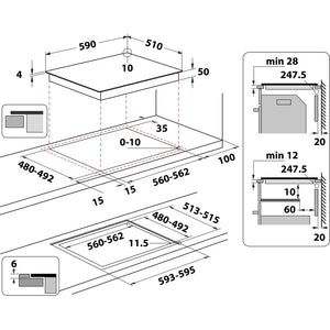 Indukčná doska Whirlpool WL S7260 NE