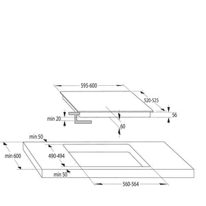 Indukčná varná doska Gorenje IT64ASC POŠKODENÝ OBAL