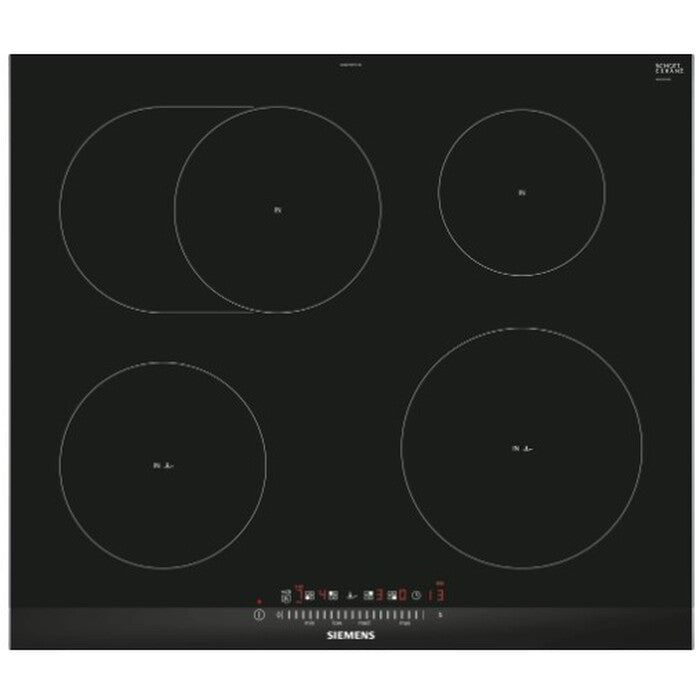 Indukčná varná doska Bosch, 60 cm, 4 zóny,7,4 kW,fazetový dizajn