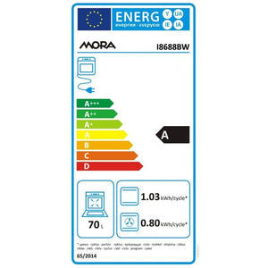 Indukčné sporák Mora I 8688 BW