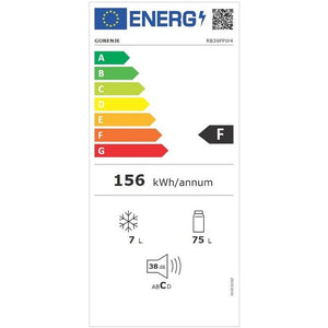 Jednodverová chladnička s mrazničkou Gorenje RB39FPW4