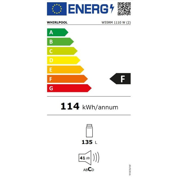 Jednodverová chladnička Whirlpool W55RM 1110 W