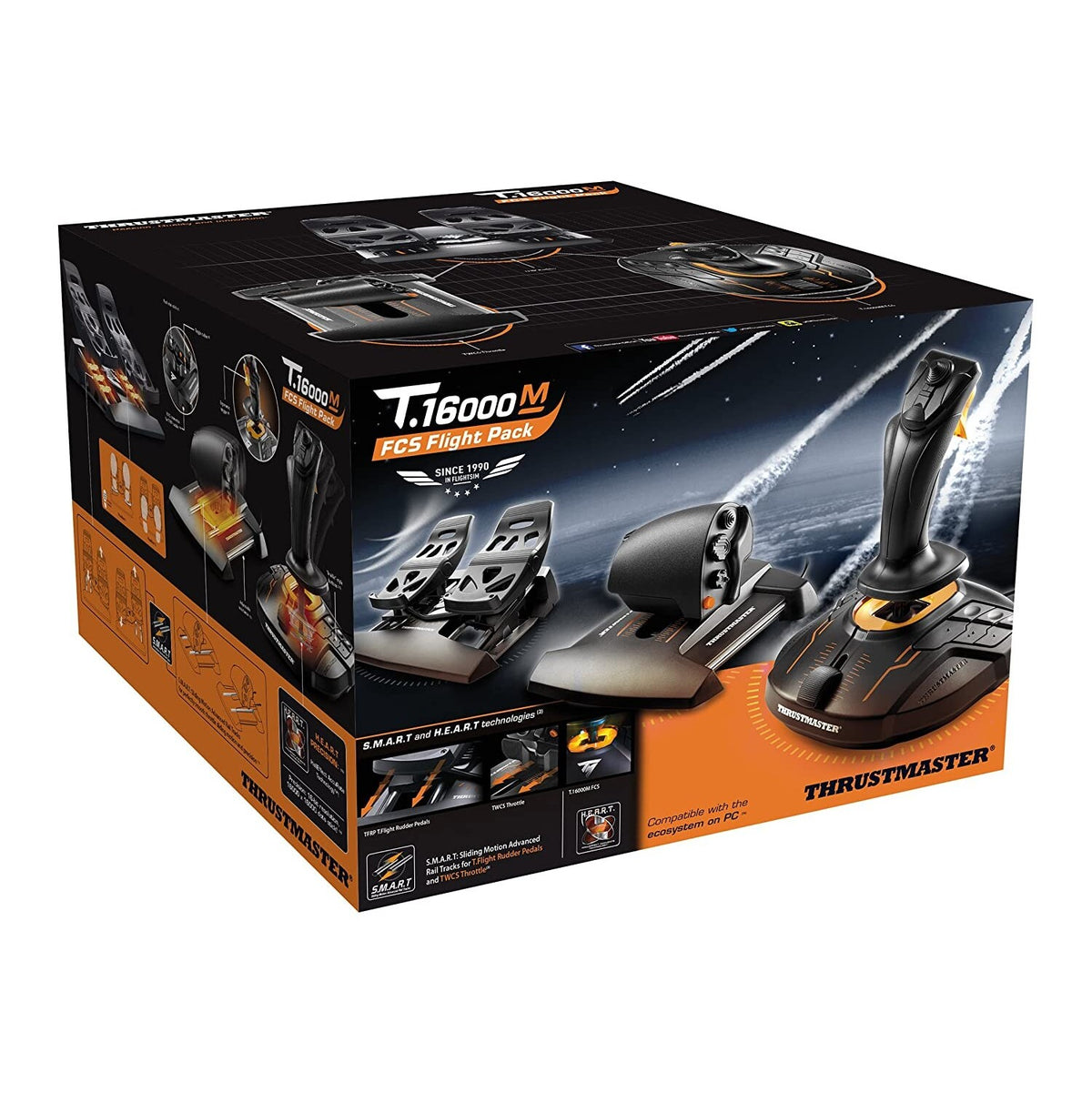 Joystick Trustmaster T16000M FLIGHT PACK (2960782)