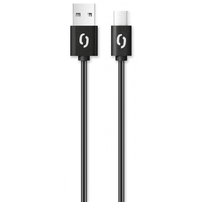 Kábel Aligator Power 3A, USB-C 1m, čierna