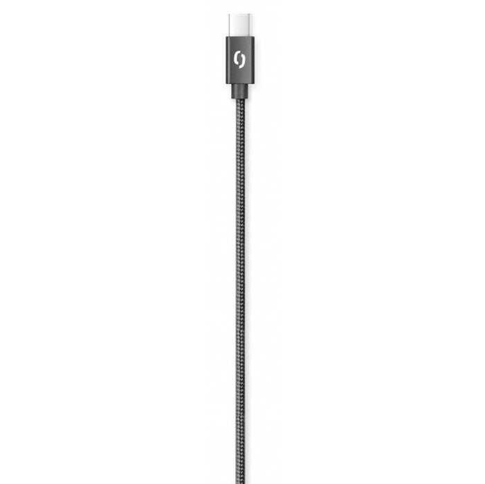 Kábel Aligator Premium 2A, USB-C 2m, čierna