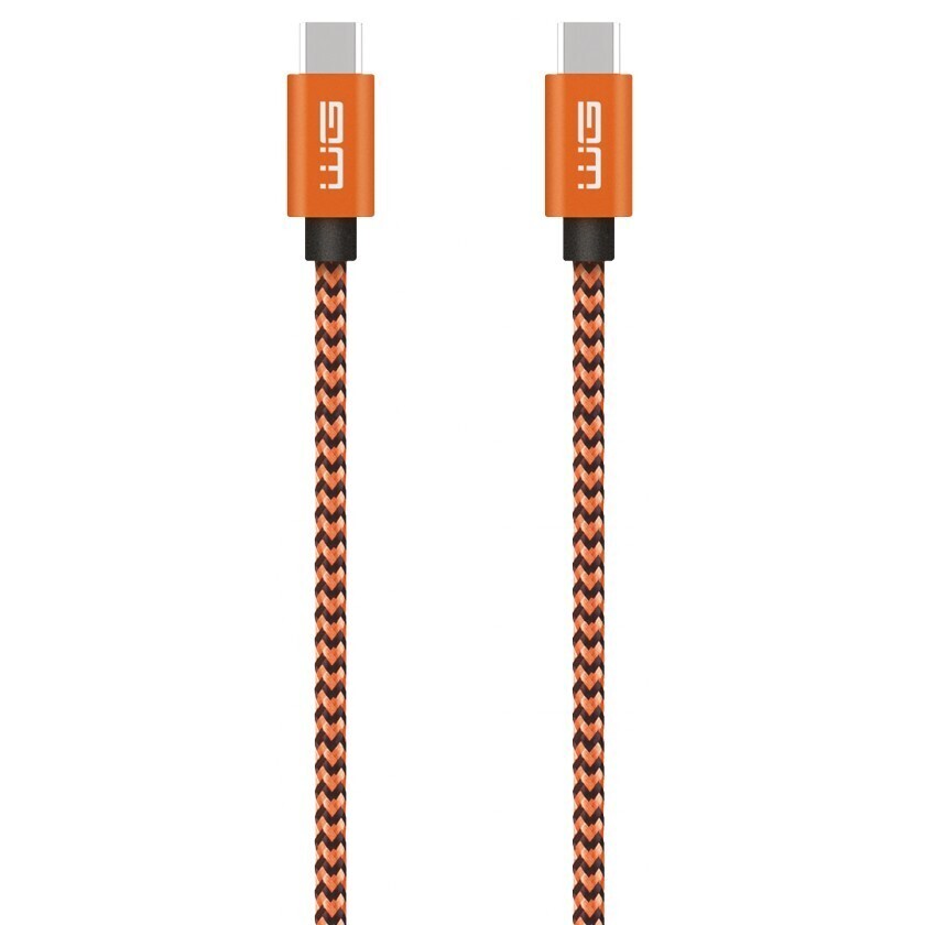 Kábel WG USB-C, 1m, oranžová