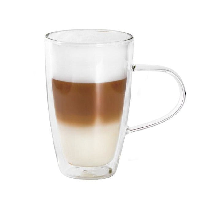 Sklenený hrnček Latté Toro, 390ml