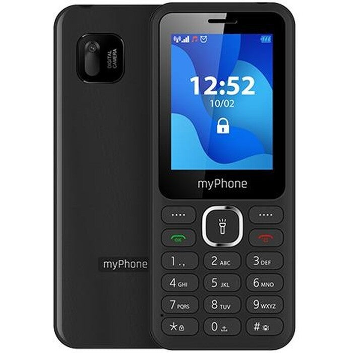 Tlačidlový telefón MyPhone 6320, čierna