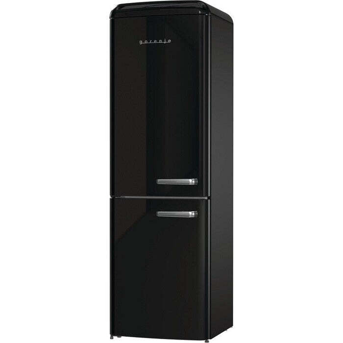 Kombinovaná chladnička s mrazničkou dole Gorenje ONRK619DBK-L