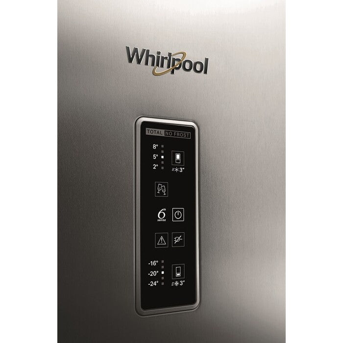 Kombinovaná chladnička s mrazničkou dole Whirlpool WB70E972X