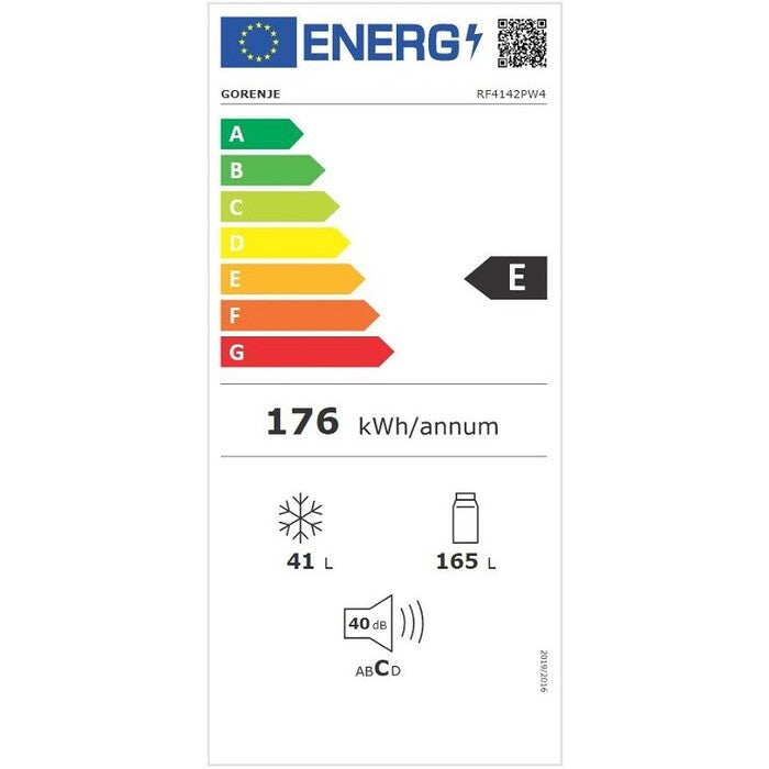 Kombinovaná chladnička s mrazničkou hore Gorenje RF4142PW4 VADA V