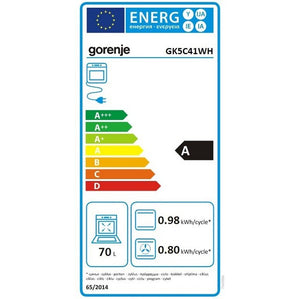 Kombinovaný šporák Gorenje GK5C41WH