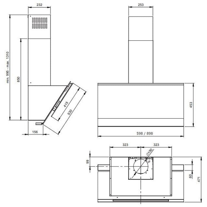 Komínový odsávač pár Fagor 3CFT-6060N