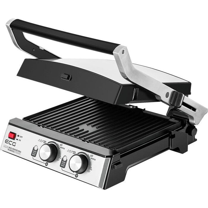 Kontaktný gril ECG Duo Grill &amp; Waffle KG 2033, 2000W