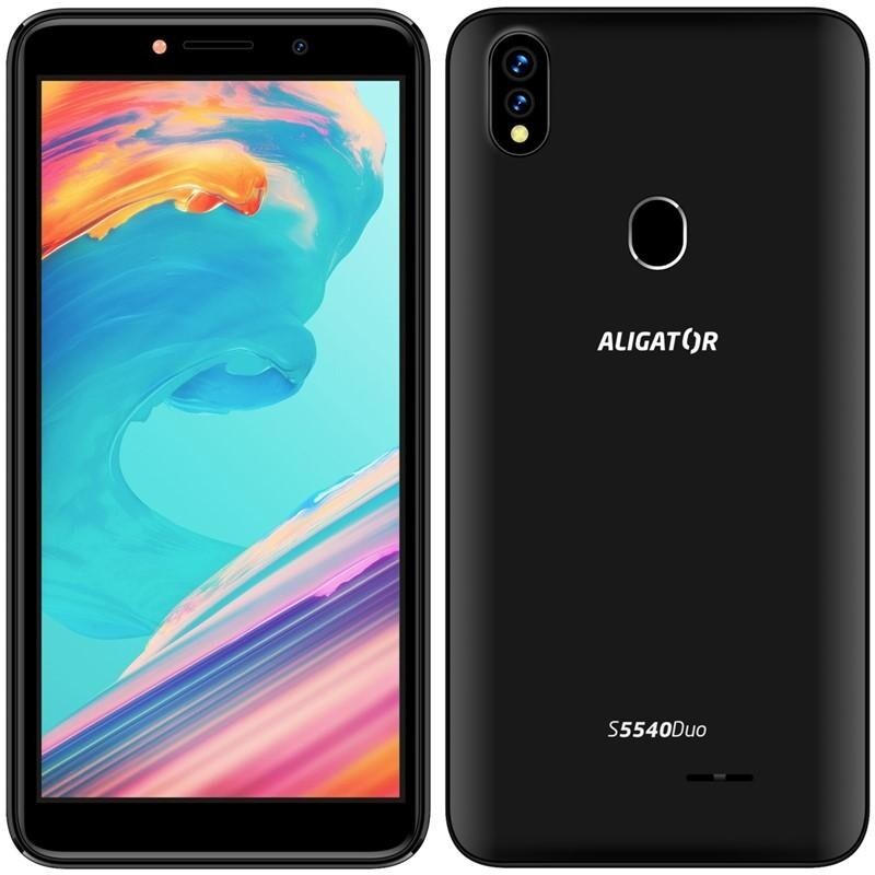 Mobilný telefón Aligator S5540 2GB/32GB, čierna