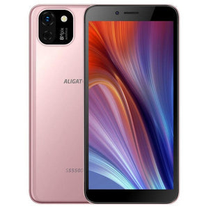 Mobilný telefón Aligator S5550 Duo 16GB, zlatá