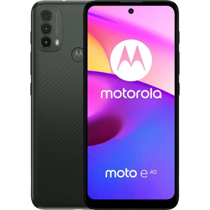 Mobilný telefón Motorola Moto E40 4GB/64GB, čierna VADA VZHĽADU,