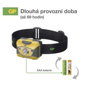 LED čelovka GP Discovery CH46, 300 lm