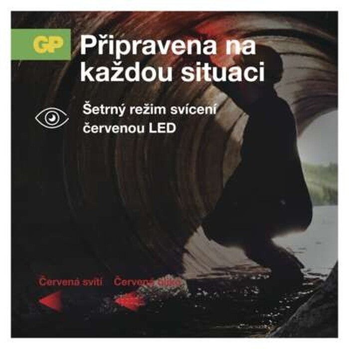 LED pracovná čelovka GP Discovery CHW53, 280 lm