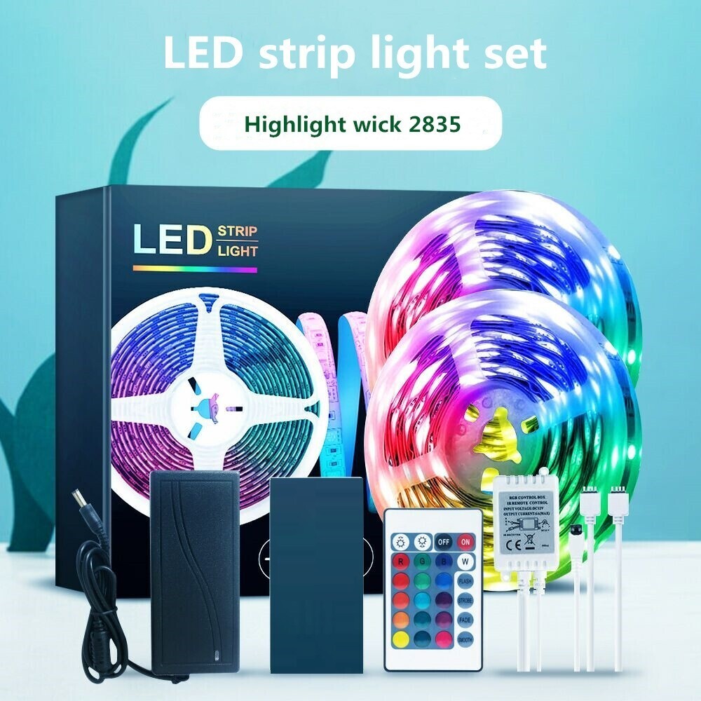 LED RGB pásik Datram DD-003, SMD2835, IP65, 5m VADA VZHĽADU, ODRENINY