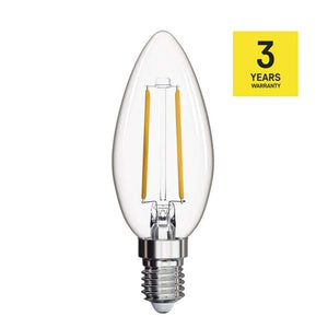 LED žiarovka Emos Z74200, E14, svíčka, 2,2W, teplá biela