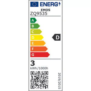 LED žiarovka Emos ZQ9535, G9, 2,5W, teplá biela