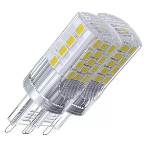 LED žiarovka Emos ZQ9544.2, G9, 4W, teplá biela, 2 ks