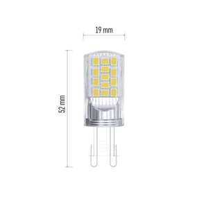 LED žiarovka Emos ZQ9544.2, G9, 4W, teplá biela, 2 ks