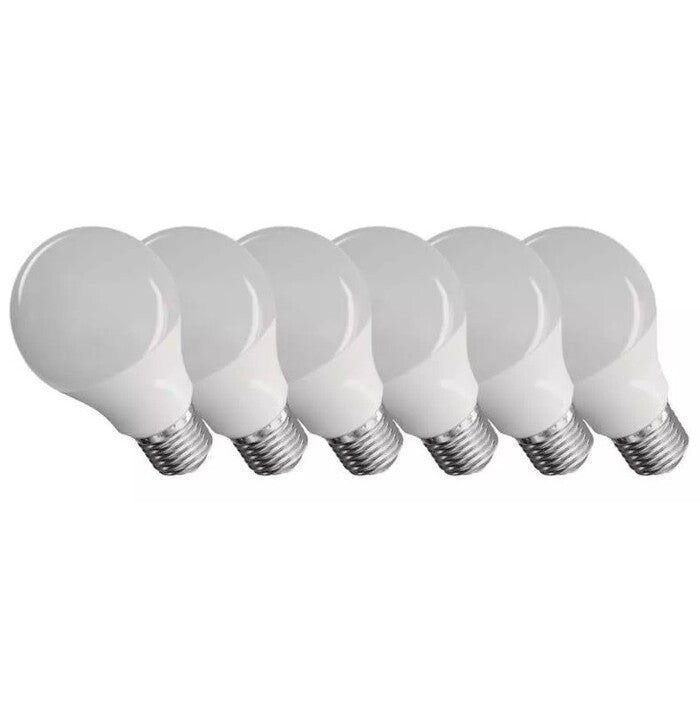 Emos ZQ51406 LED žiarovka Classic A60 9W E27 teplá biela, 6 ks